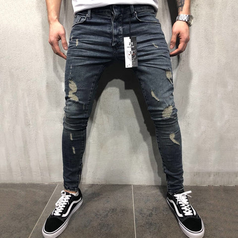 Ripped Skinny Hip Hop