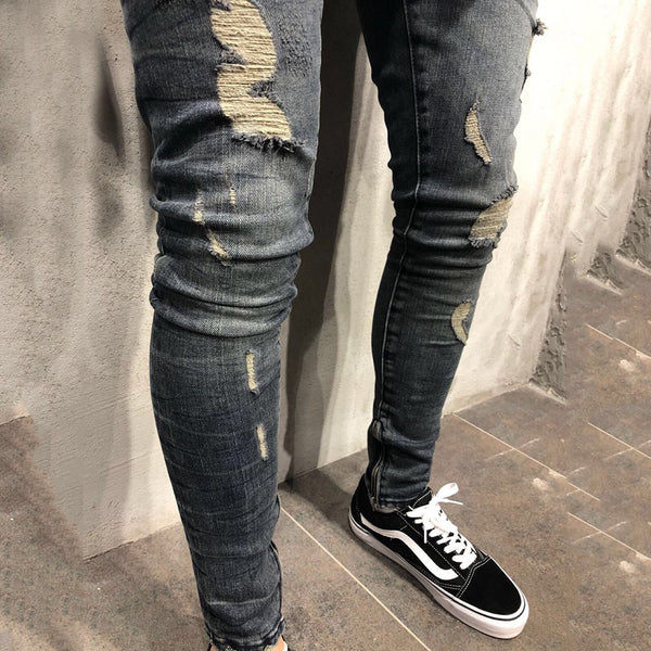 Ripped Skinny Hip Hop