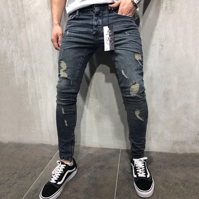 Ripped Skinny Hip Hop