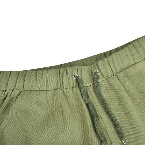 Joggers Pockets Elastic Long