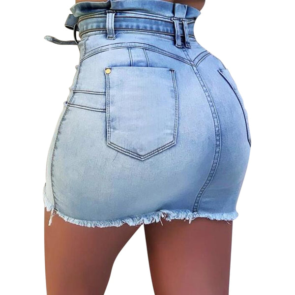 Sexy Bodycon Jeans Skirt