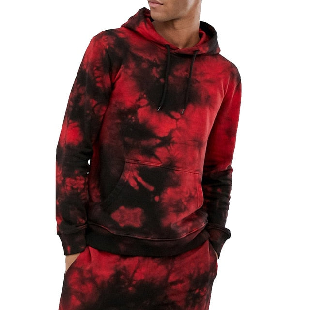 Tie Dyed Pullover Hooded