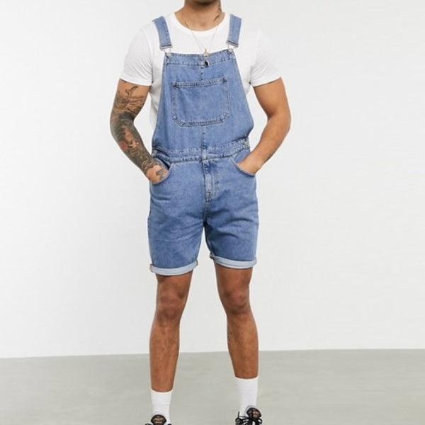 Pocket Decor Jumpsuit Overalls